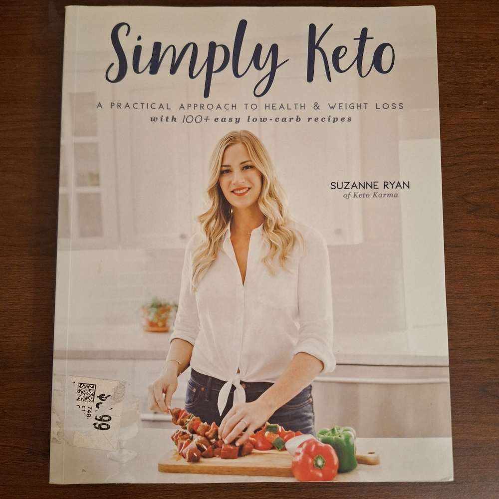 Simply Keto Cookbook by Suzanne Ryan